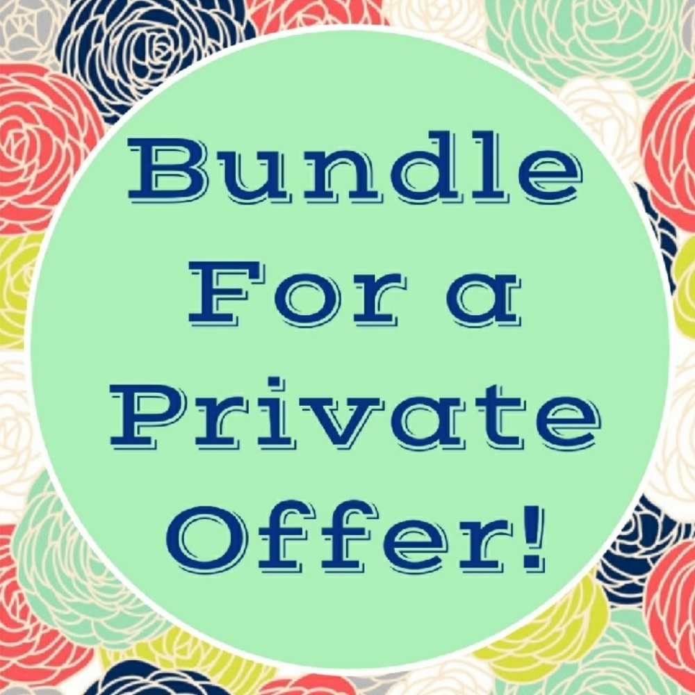 Create a bundle and I will make you an offer!!!